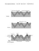 HIGH-EFFICIENCY PHOTOVOLTAIC BACK-CONTACT SOLAR CELL STRUCTURES AND     MANUFACTURING METHODS USING THREE-DIMENSIONAL SEMICONDUCTOR ABSORBERS diagram and image