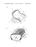 TIRE PROVIDED WITH INFORMATION ACQUISITION DEVICE diagram and image