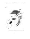 TIRE PROVIDED WITH INFORMATION ACQUISITION DEVICE diagram and image