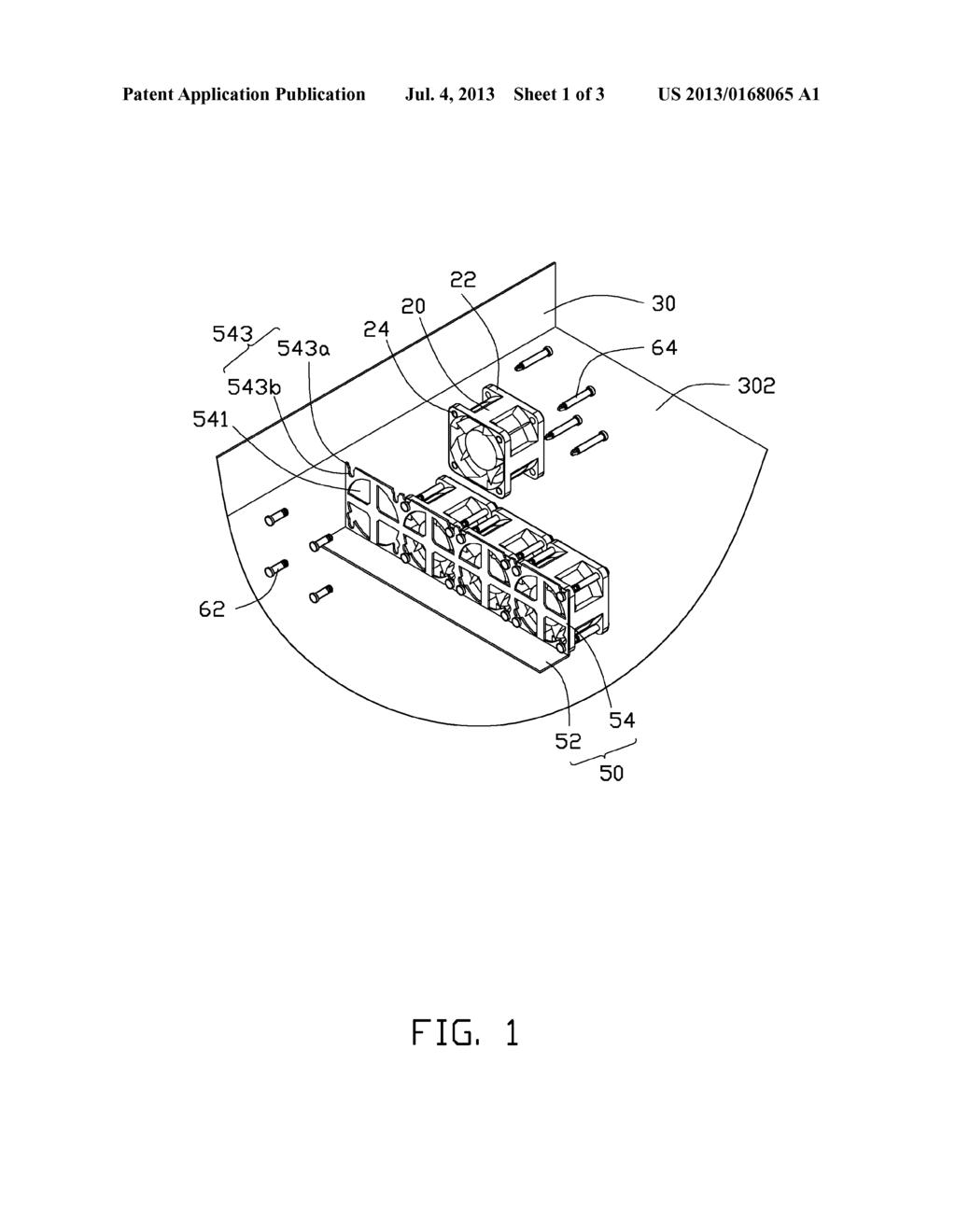 FIXING DEVICE FOR FAN - diagram, schematic, and image 02