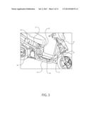 RIDDEN VEHICLE WITH INTEGRATED FUEL TANK diagram and image