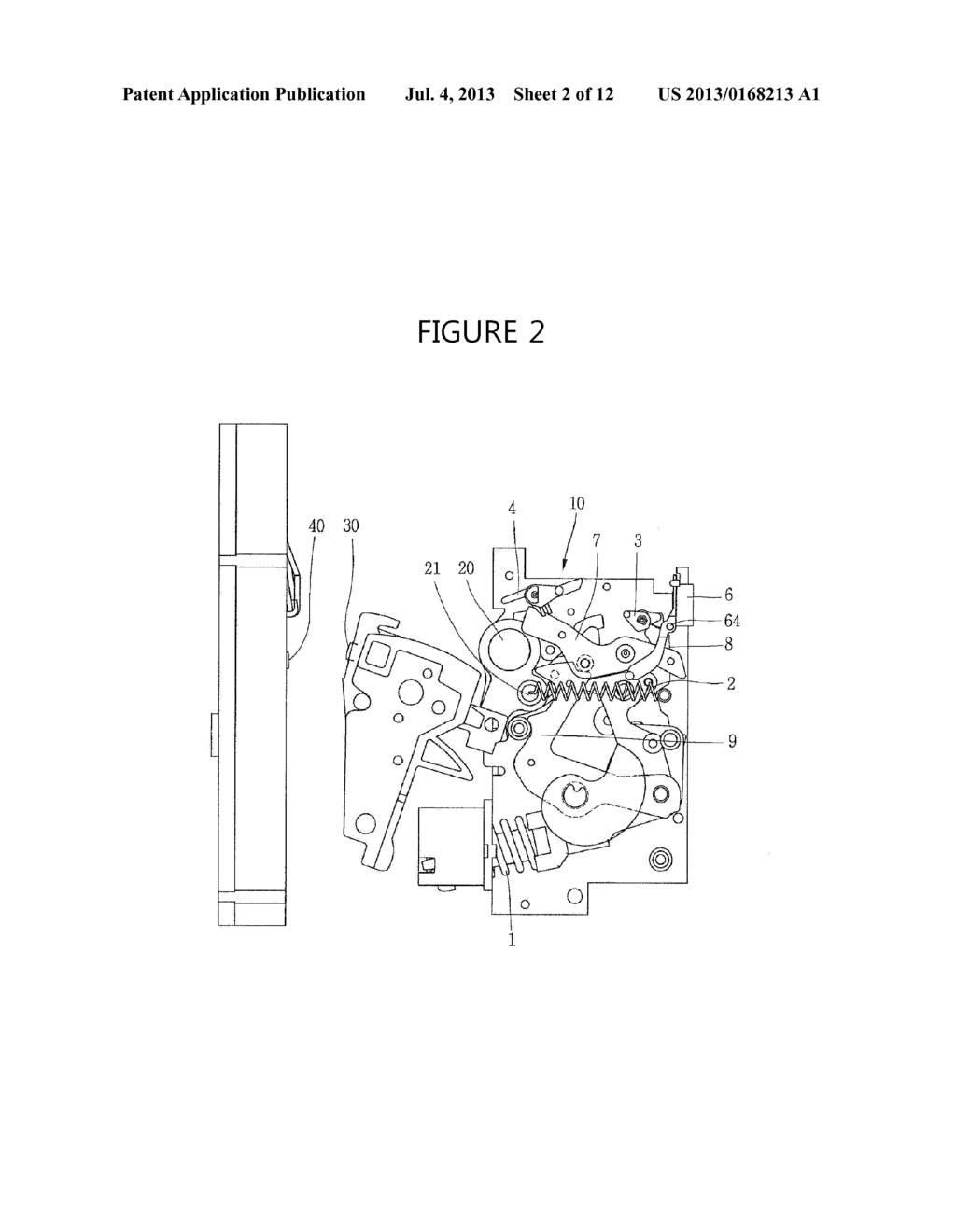 CIRCUIT BREAKER PROVIDED WITH MECHANICAL TRIP MECHANISM - diagram, schematic, and image 03