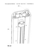 LIFTING AND ROTATING WATER RESERVOIR WITH ATTACHED WATER BOTTLE FOR     DISPENSING OF WATER FROM WATER COOLER diagram and image