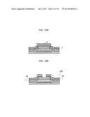 THIN-FILM SEMICONDUCTOR DEVICE FOR DISPLAY APPARATUS AND METHOD OF     MANUFACTURING SAME diagram and image