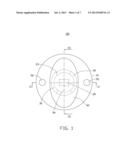 LIGHT EMITTING DIODE ASSEMBLY HAVING A DEFORMABLE LENS diagram and image