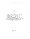 LIGHT EMITTING DIODE ASSEMBLY HAVING A DEFORMABLE LENS diagram and image