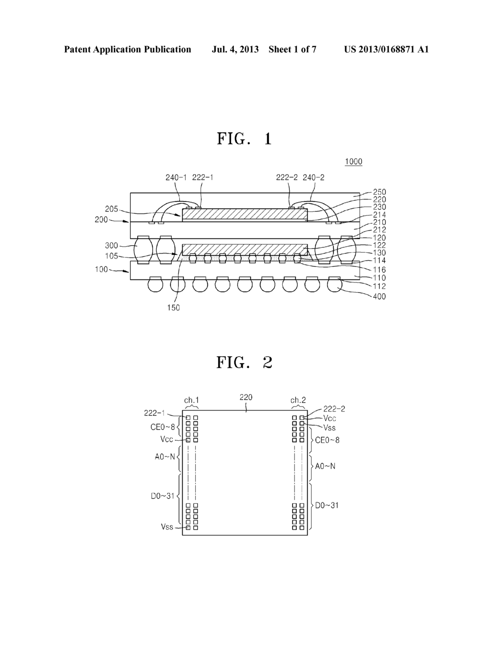 SEMICONDUCTOR PACKAGE WITH PACKAGE ON PACKAGE STRUCTURE - diagram, schematic, and image 02