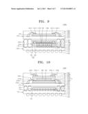 SEMICONDUCTOR PACKAGE WITH PACKAGE ON PACKAGE STRUCTURE diagram and image