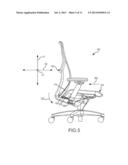 DYNAMIC CHAIR BACK LUMBAR SUPPORT SYSTEM diagram and image