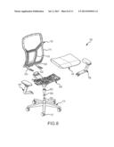 DYNAMIC CHAIR BACK LUMBAR SUPPORT SYSTEM diagram and image