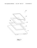 ELECTRONIC DEVICE FOR REDUCING INTERFERENCE BETWEEN A CHARGING COIL AND AN     ANTENNA diagram and image