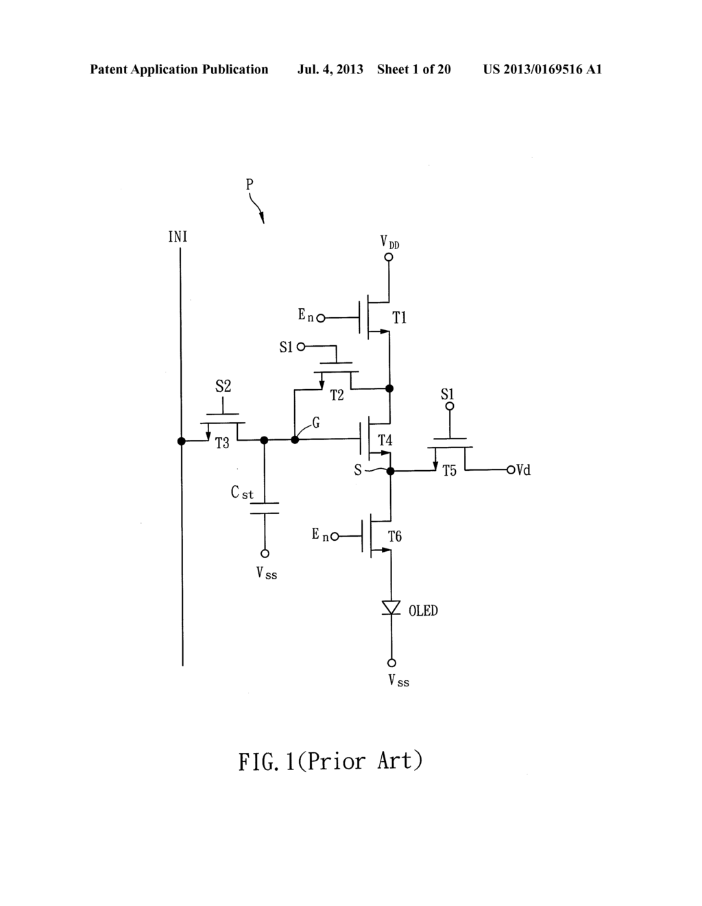 PIXEL CIRCUIT, DISPLAY APPARATUS AND DRIVING METHOD - diagram, schematic, and image 02