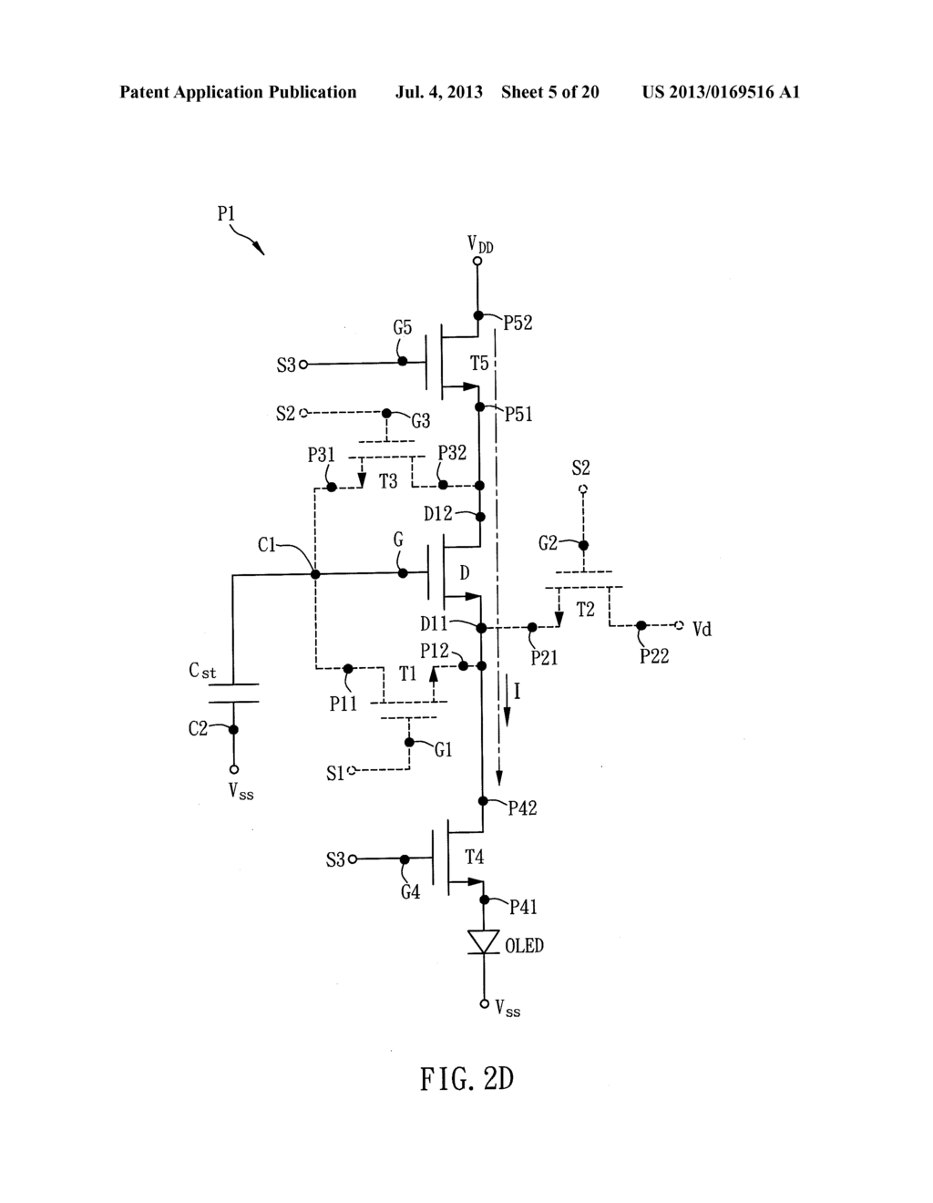 PIXEL CIRCUIT, DISPLAY APPARATUS AND DRIVING METHOD - diagram, schematic, and image 06