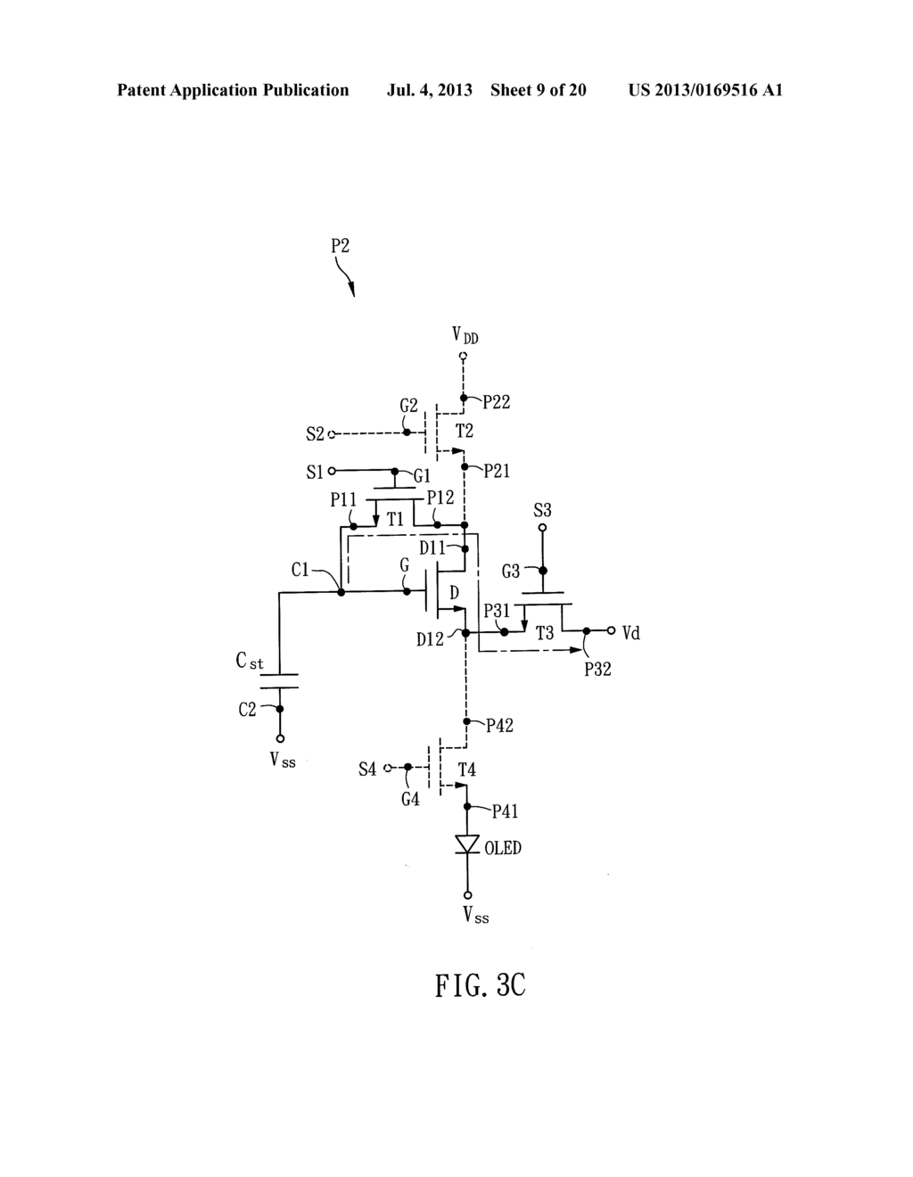 PIXEL CIRCUIT, DISPLAY APPARATUS AND DRIVING METHOD - diagram, schematic, and image 10