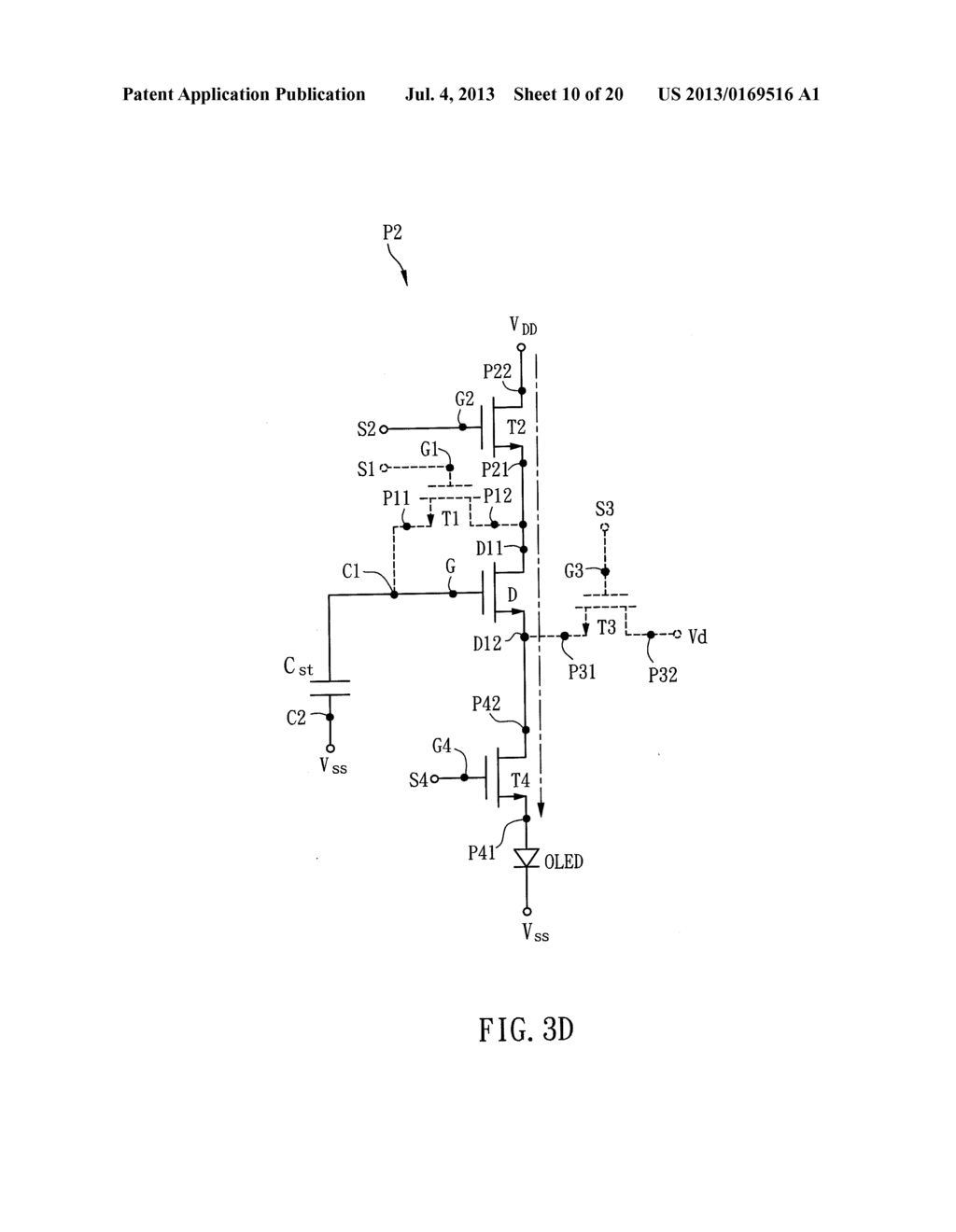 PIXEL CIRCUIT, DISPLAY APPARATUS AND DRIVING METHOD - diagram, schematic, and image 11