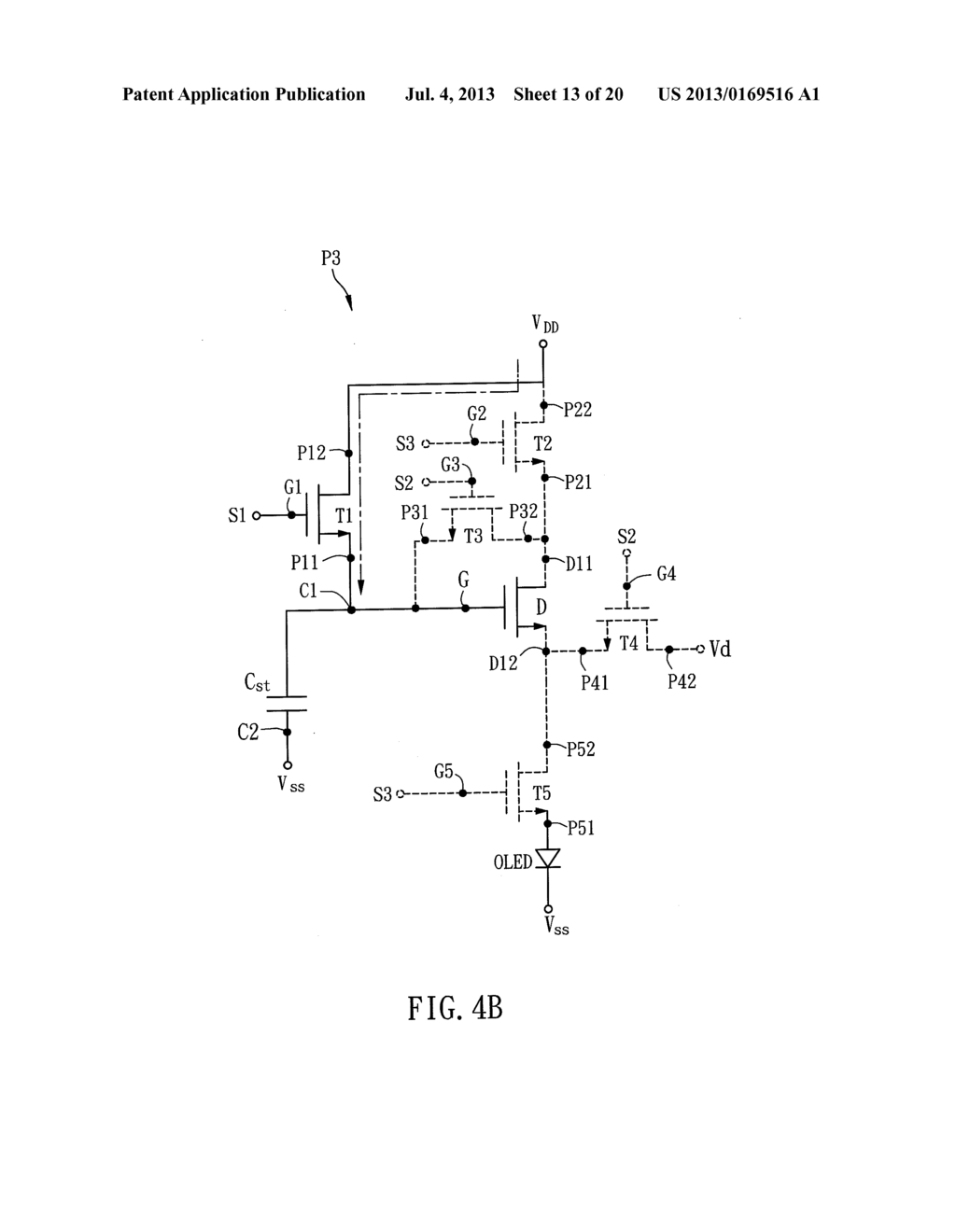 PIXEL CIRCUIT, DISPLAY APPARATUS AND DRIVING METHOD - diagram, schematic, and image 14