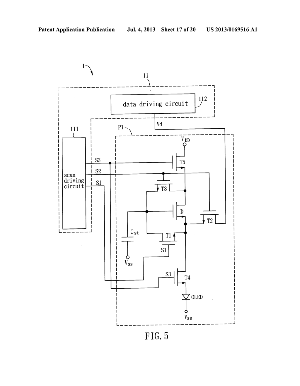 PIXEL CIRCUIT, DISPLAY APPARATUS AND DRIVING METHOD - diagram, schematic, and image 18