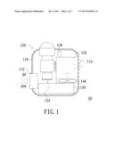 AIR FILTER MODULE AND PROJECTION DEVICE USING THE SAME diagram and image