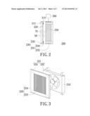 AIR FILTER MODULE AND PROJECTION DEVICE USING THE SAME diagram and image