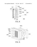 AIR FILTER MODULE AND PROJECTION DEVICE USING THE SAME diagram and image