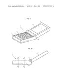 HOUSING FOR PORTABLE ELECTRONIC APPARATUS, PORTABLE ELECTRONIC APPARATUS,     AND METHOD FOR ASSEMBLING PORTABLE ELECTRONIC APPARATUS diagram and image