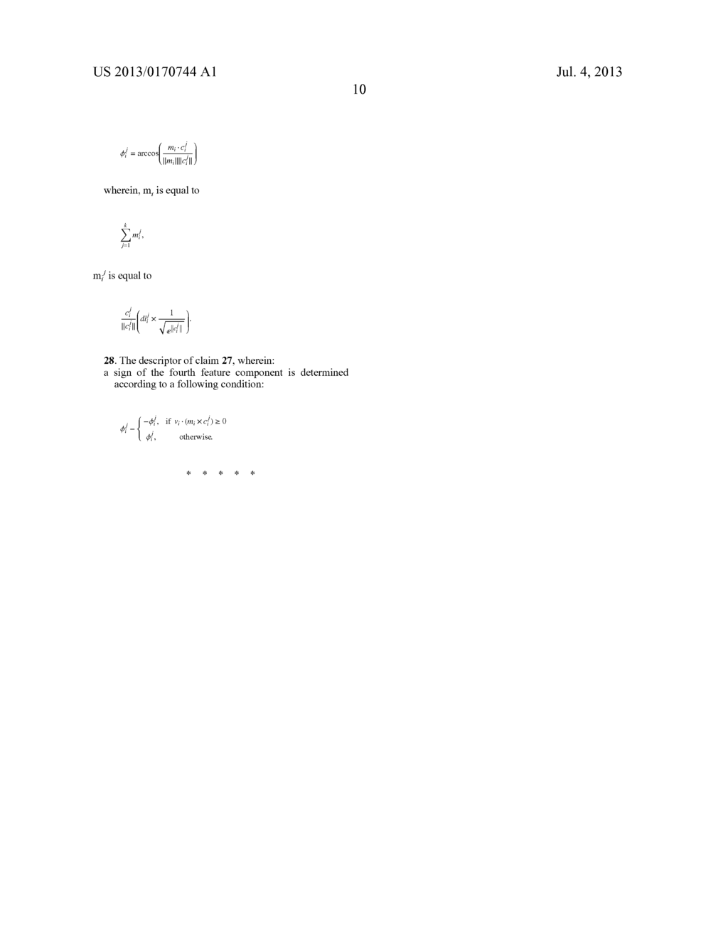 OBJECT RECOGNITION METHOD, DESCRIPTOR GENERATING METHOD FOR OBJECT     RECOGNITION, AND DESCRIPTOR FOR OBJECT RECOGNITION - diagram, schematic, and image 23