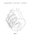 FURNACE AIR HANDLER BLOWER WITH ENLARGED BACKWARD CURVED IMPELLER AND     ASSOCIATED METHOD OF USE diagram and image