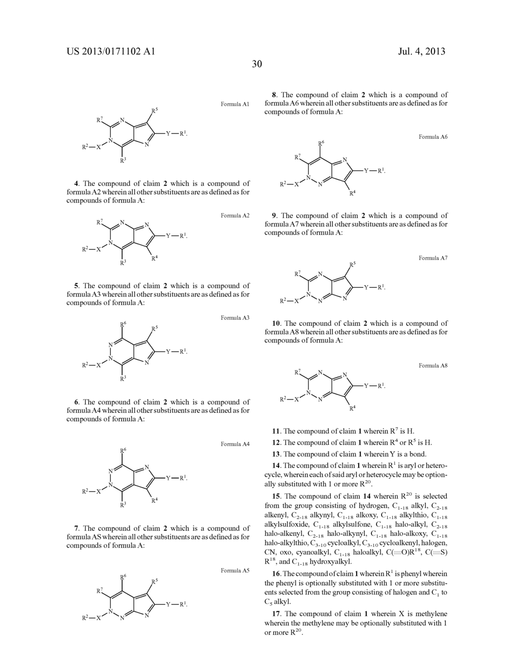 HETEROCYCLIC FLAVIVIRIDAE VIRUS INHIBITORS - diagram, schematic, and image 31