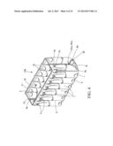 CUSHIONING AIR BAG WITH PREDETERMINED OPENING IN AIR CYLINDER TURNING ZONE     AND MANUFACTURING THEREOF diagram and image