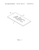 METHOD FOR MAKING PATTERNS ON METAL ARTICLE AND THE RESULTING METAL     ARTICLE diagram and image