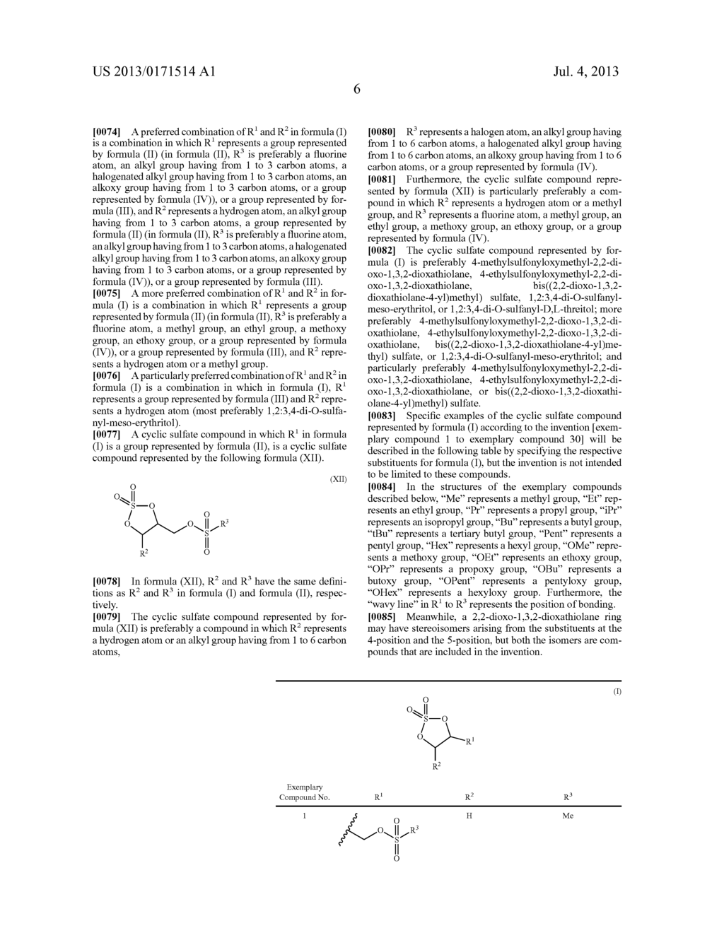 CYCLIC SULFATE COMPOUND, NON-AQUEOUS ELECTROLYTE SOLUTION CONTAINING SAME,     AND LITHIUM SECONDARY BATTERY - diagram, schematic, and image 08