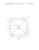 Aerosol deposition apparatus for highly controlled range of population     densities on material surfaces diagram and image