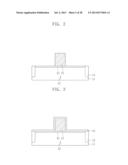 METHODS OF FABRICATING SEMICONDUCTOR DEVICE USING HIGH-K LAYER FOR SPACER     ETCH STOP AND RELATED DEVICES diagram and image