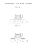 METHODS OF FABRICATING SEMICONDUCTOR DEVICE USING HIGH-K LAYER FOR SPACER     ETCH STOP AND RELATED DEVICES diagram and image