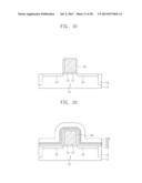 METHODS OF FABRICATING SEMICONDUCTOR DEVICE USING HIGH-K LAYER FOR SPACER     ETCH STOP AND RELATED DEVICES diagram and image