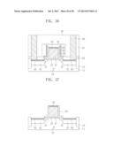 METHODS OF FABRICATING SEMICONDUCTOR DEVICE USING HIGH-K LAYER FOR SPACER     ETCH STOP AND RELATED DEVICES diagram and image