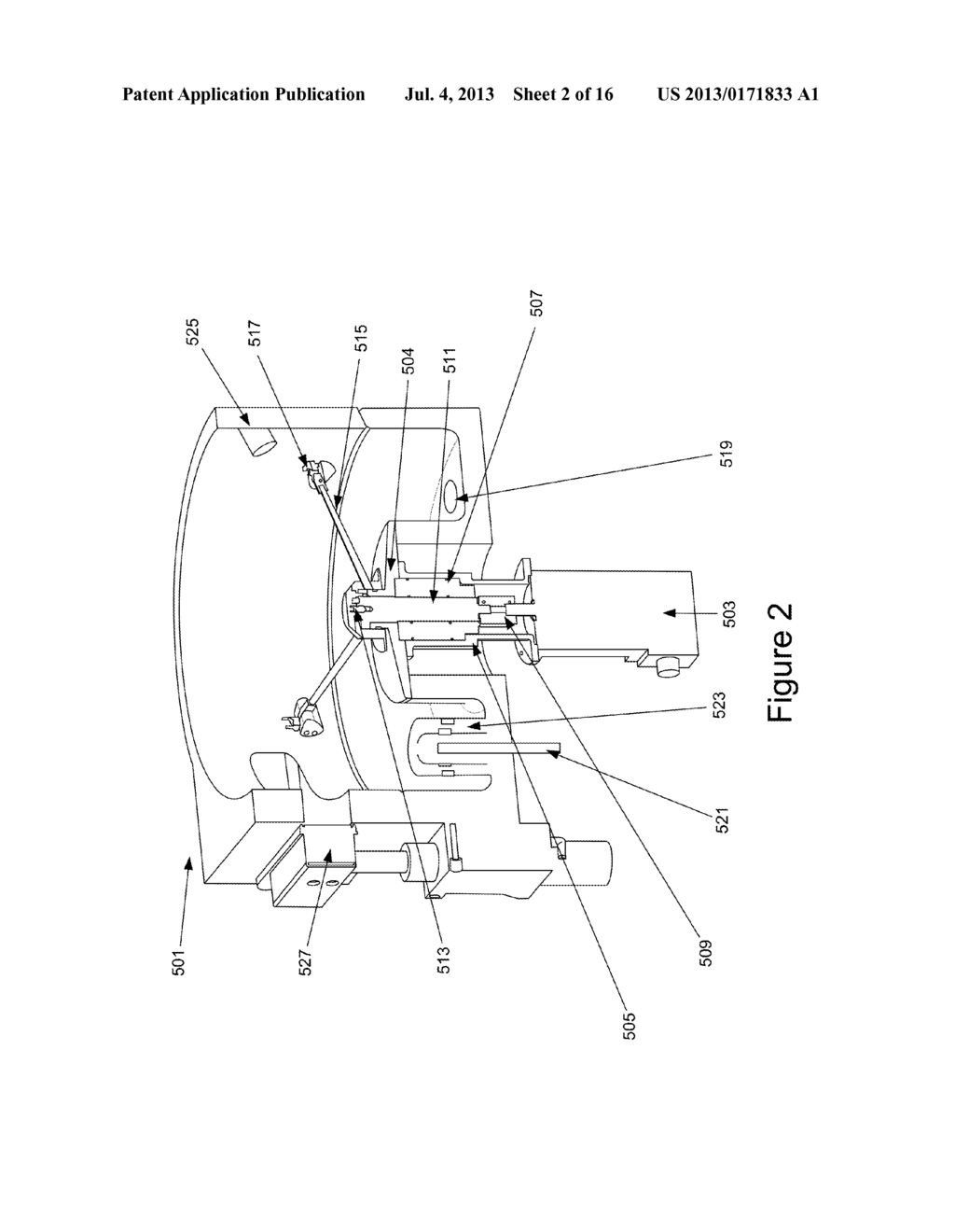 METHODS AND APPARATUS FOR WETTING PRETREATMENT FOR THROUGH RESIST METAL     PLATING - diagram, schematic, and image 03