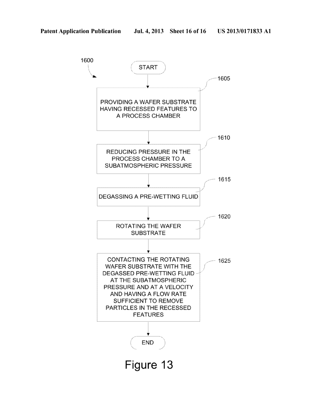 METHODS AND APPARATUS FOR WETTING PRETREATMENT FOR THROUGH RESIST METAL     PLATING - diagram, schematic, and image 17