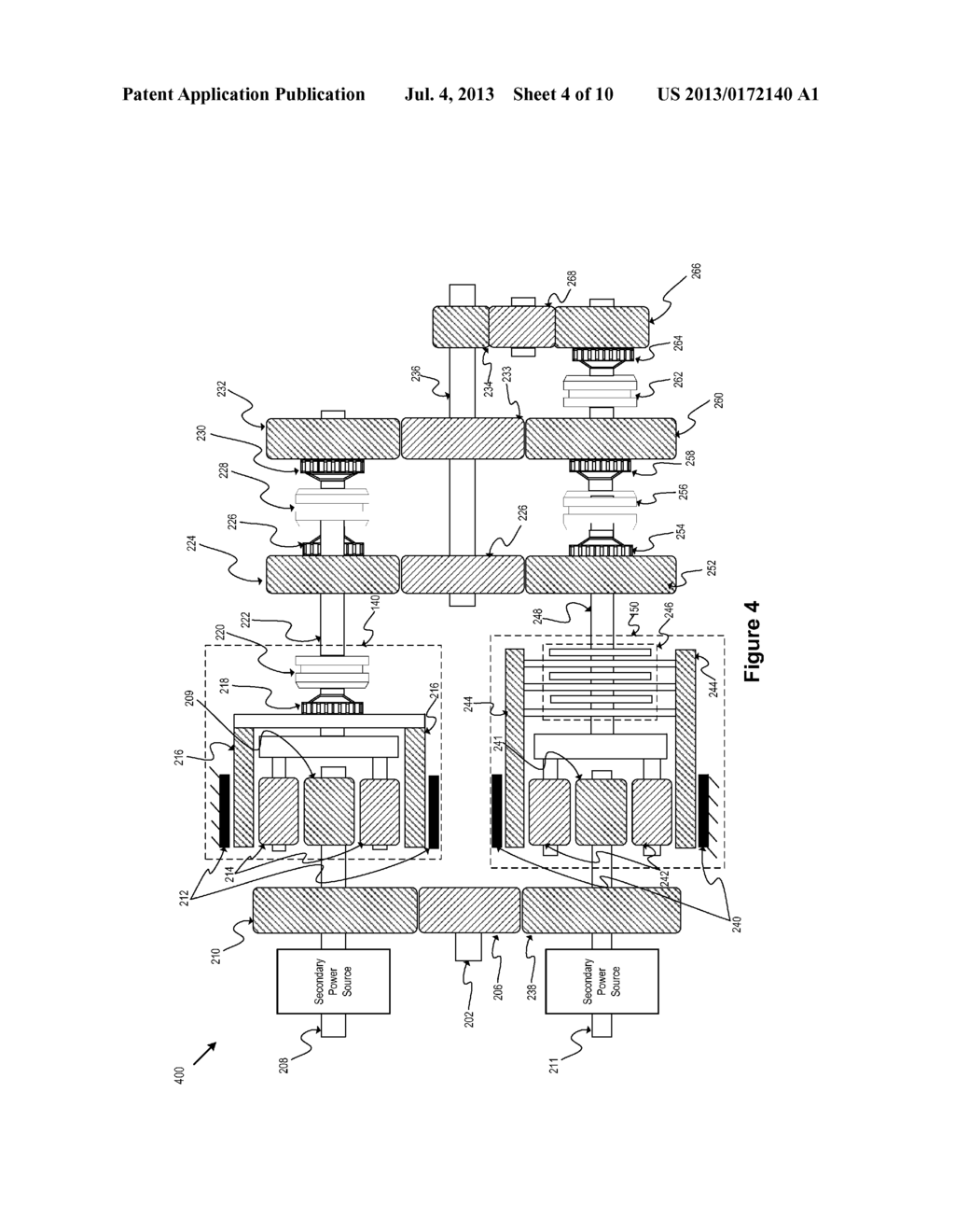 SPLIT AXIS TRANSMISSION HYBRID SYSTEM ARCHITECTURE - diagram, schematic, and image 05