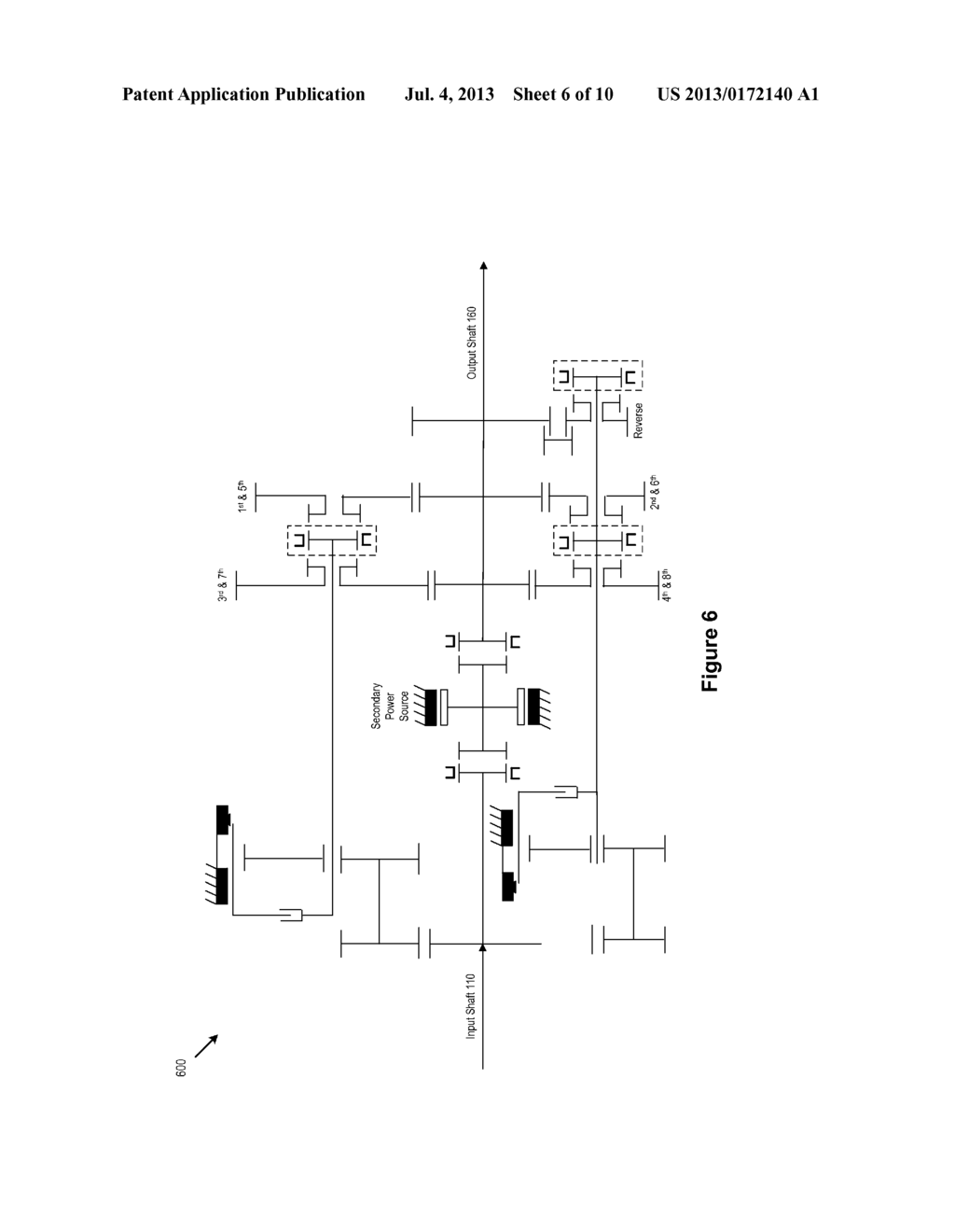 SPLIT AXIS TRANSMISSION HYBRID SYSTEM ARCHITECTURE - diagram, schematic, and image 07