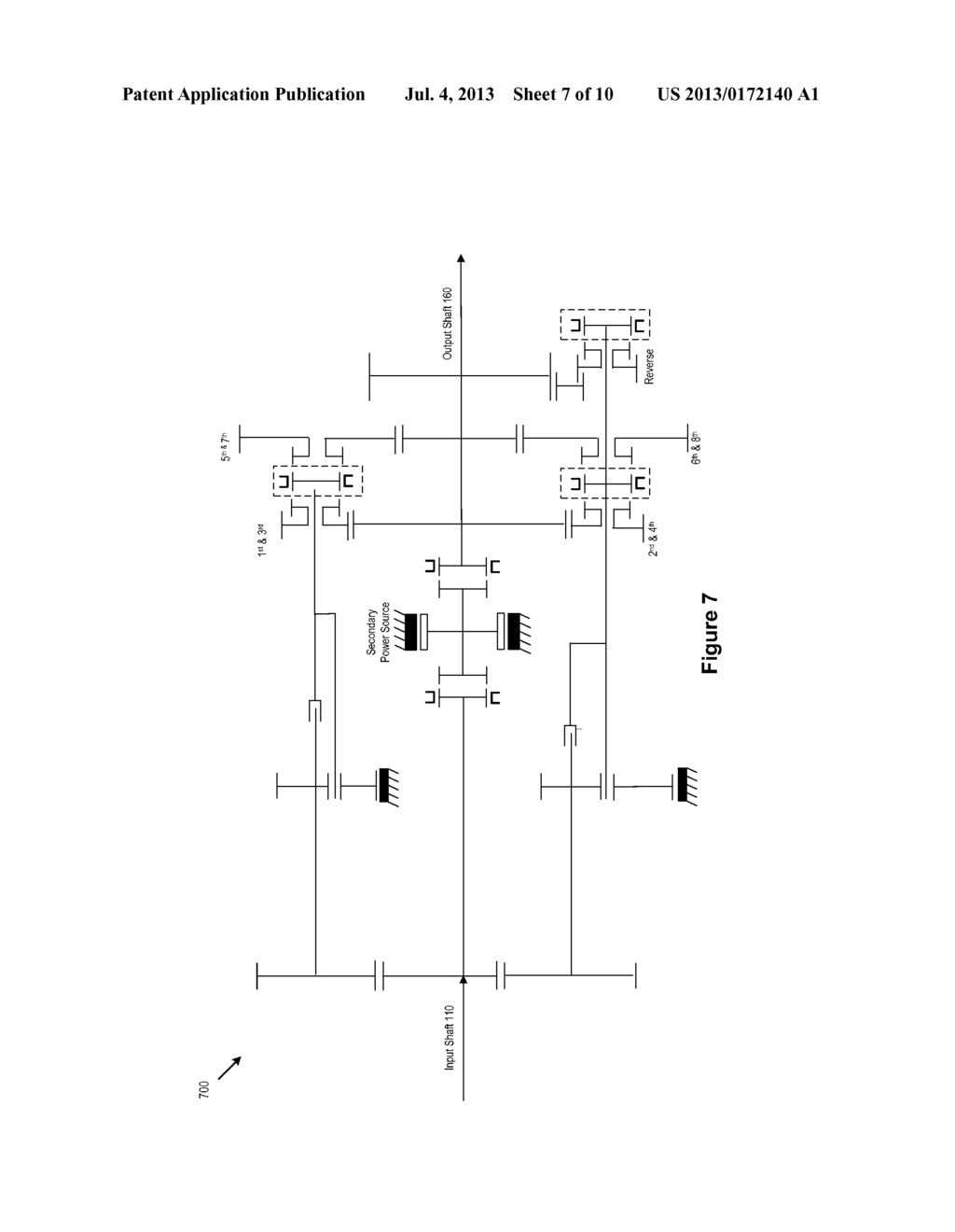 SPLIT AXIS TRANSMISSION HYBRID SYSTEM ARCHITECTURE - diagram, schematic, and image 08