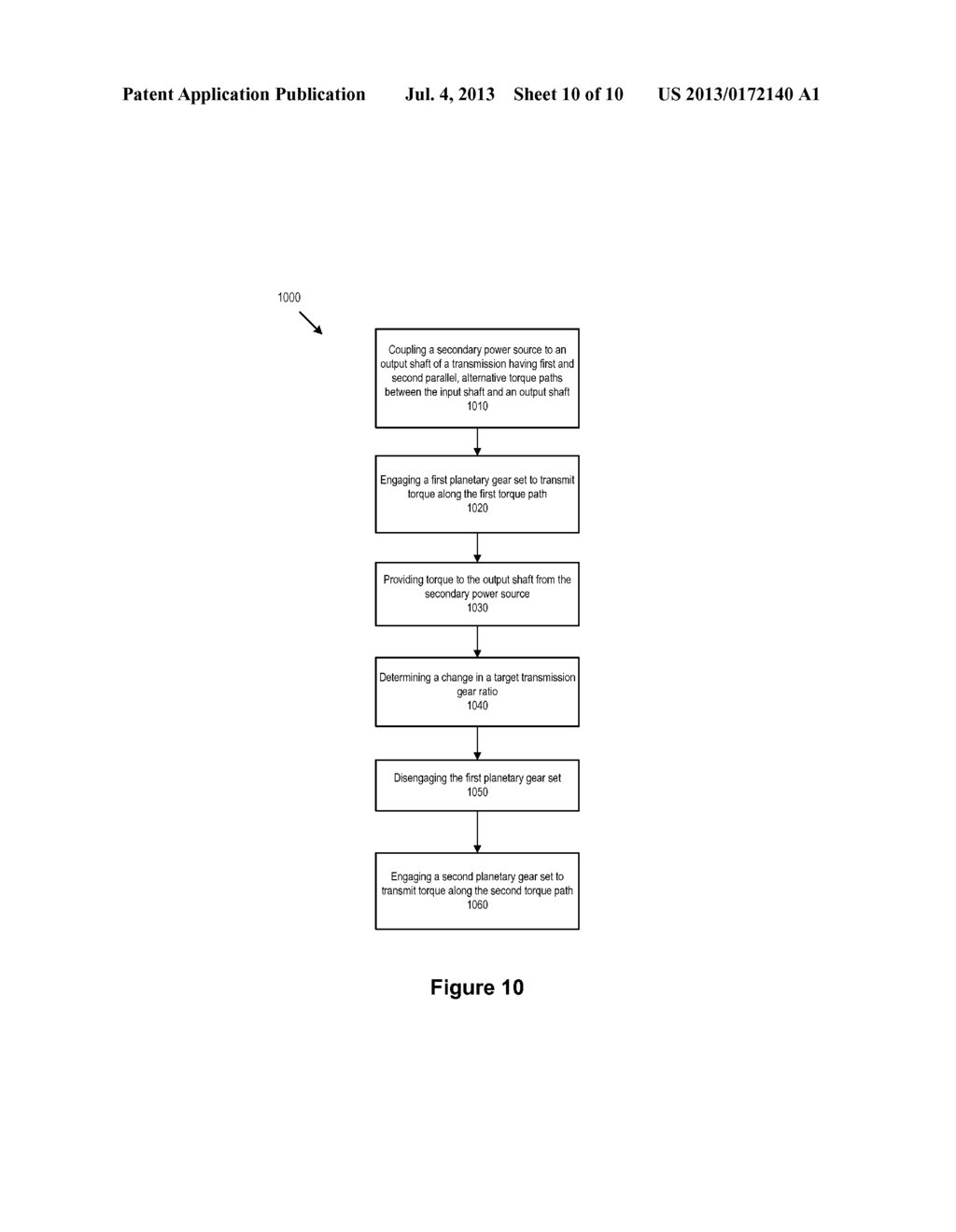 SPLIT AXIS TRANSMISSION HYBRID SYSTEM ARCHITECTURE - diagram, schematic, and image 11