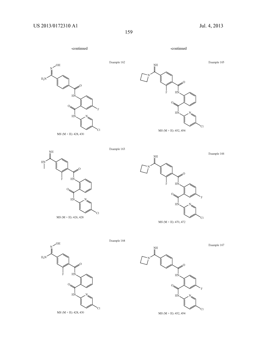 BENZAMIDES AND RELATED INHIBITORS OF FACTOR XA - diagram, schematic, and image 160