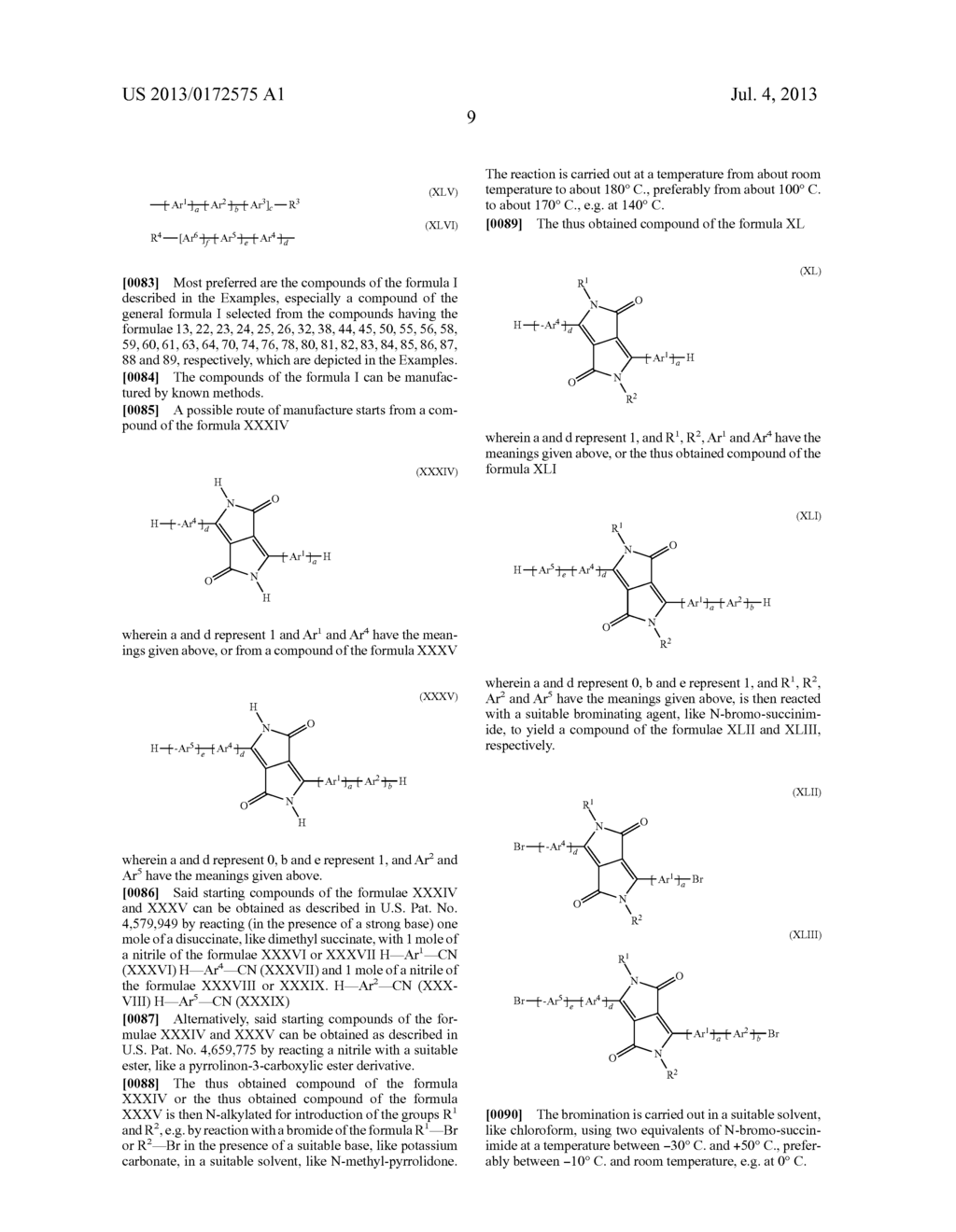 Pyrrolopyrrole derivatives, their manufacture and use - diagram, schematic, and image 10