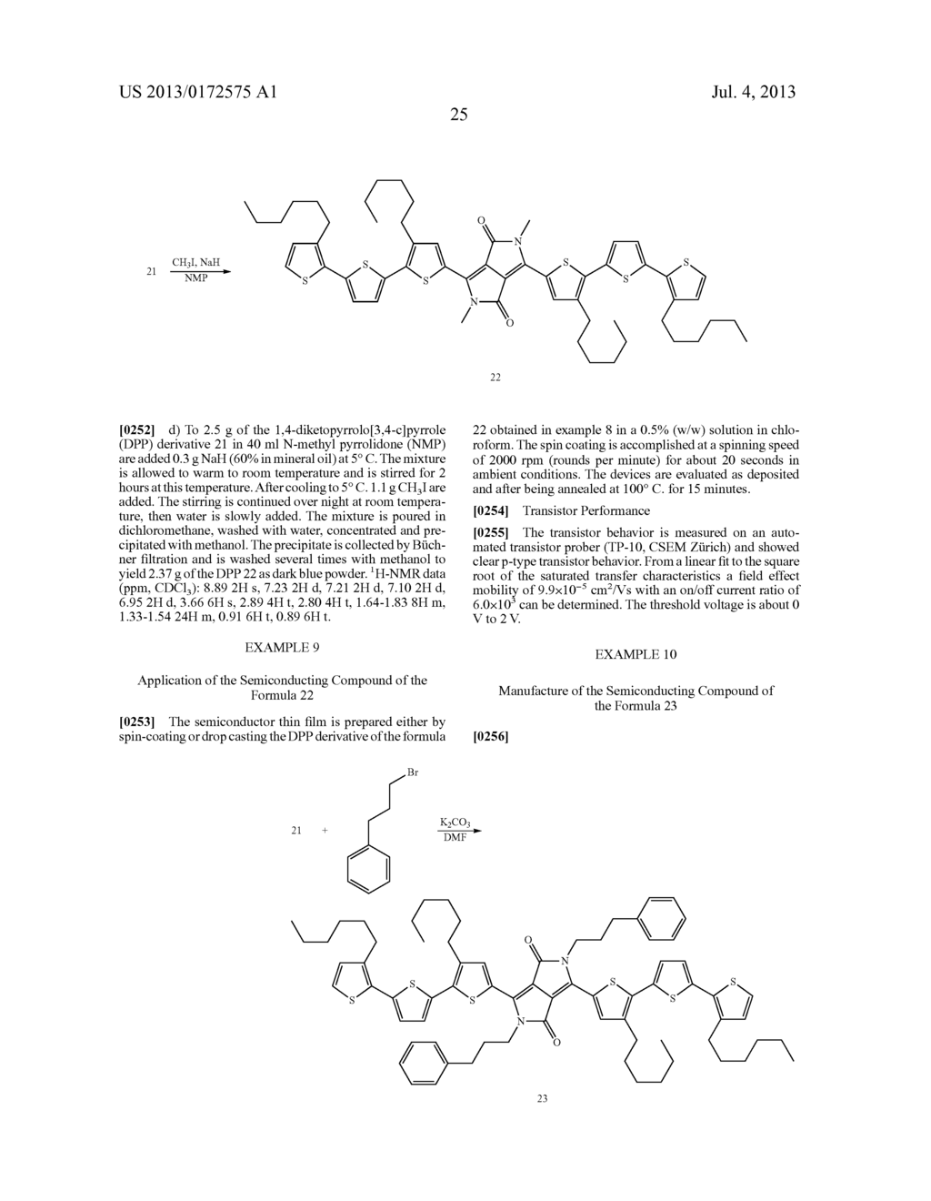 Pyrrolopyrrole derivatives, their manufacture and use - diagram, schematic, and image 26