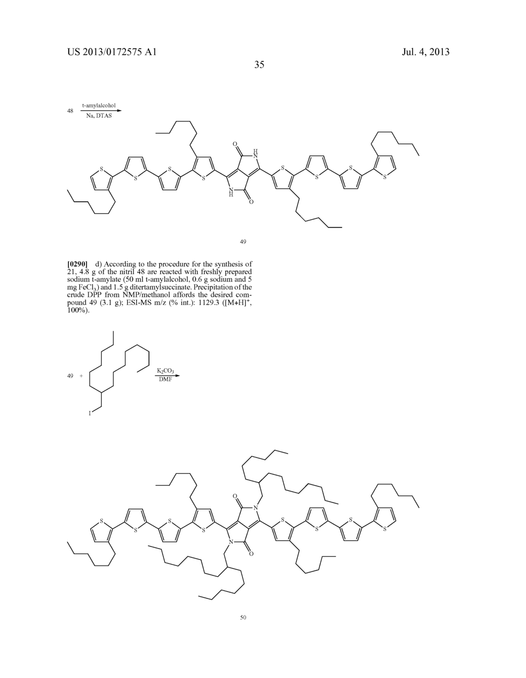 Pyrrolopyrrole derivatives, their manufacture and use - diagram, schematic, and image 36