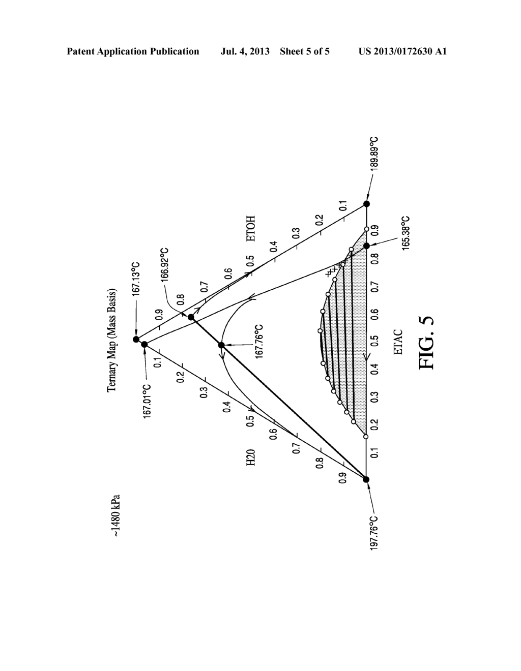 PRESSURE DRIVEN DISTILLATION FOR ETHANOL PRODUCTION AND RECOVERY FROM     HYDROGENATION PROCESS - diagram, schematic, and image 06