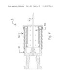 NEEDLE ASSEMBLY WITH SAFETY SYSTEM FOR A SYRINGE OR FLUID SAMPLING DEVICE     AND METHOD OF MAKING AND USING THE SAME diagram and image