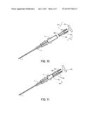 IV Catheter Insertion Device and Method of Using It diagram and image