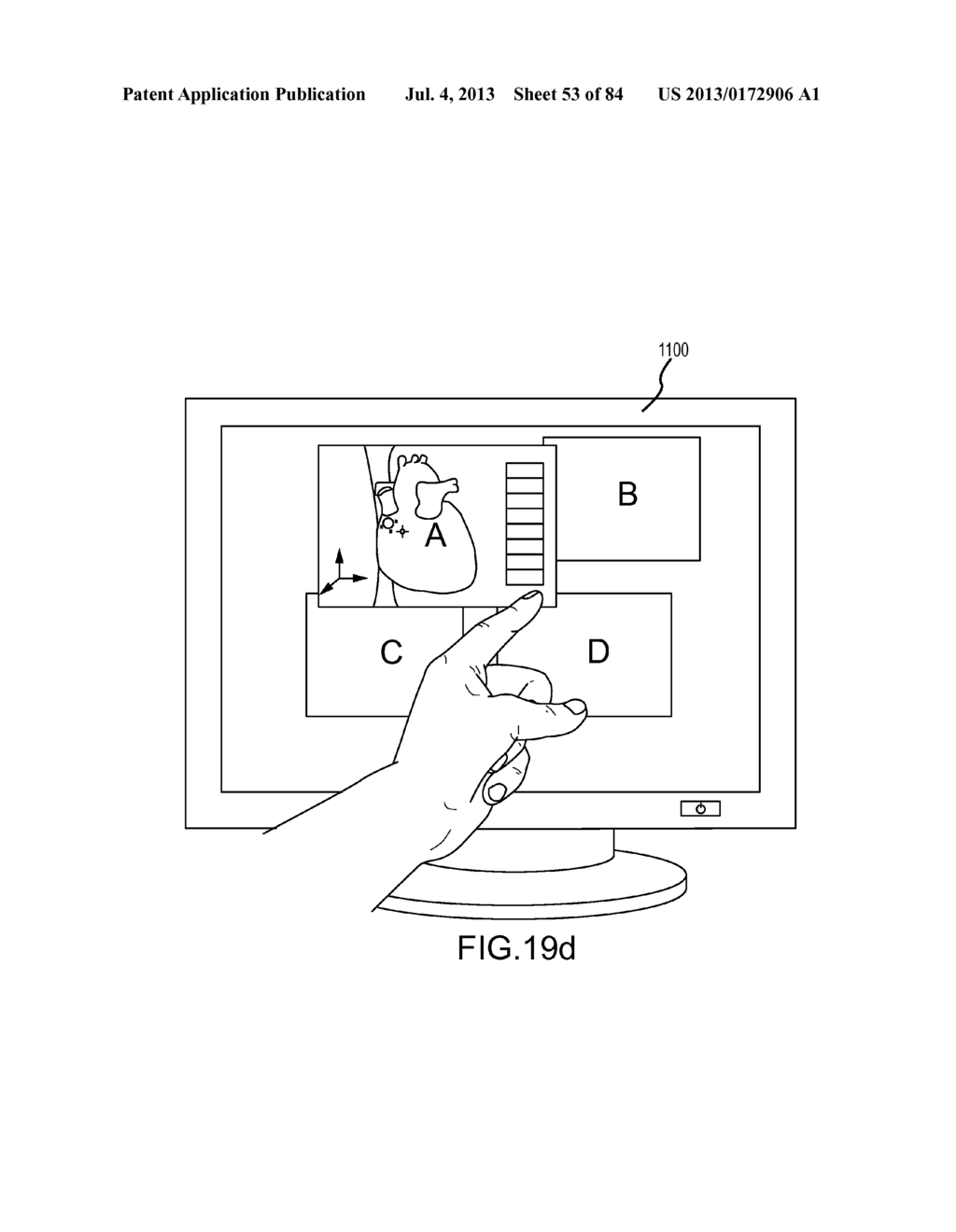 Intuitive user interface control for remote catheter navigation and 3D     mapping and visualization systems - diagram, schematic, and image 54